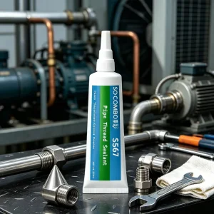 Impact-Resistant Pipe Joint Compound for Industrial Machine Pipe Thread Sealing