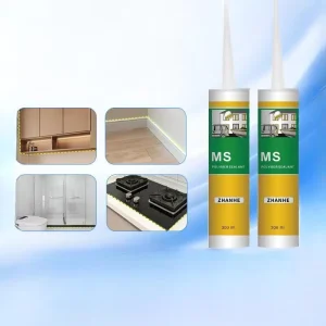 Indoor Outdoor MS Sealant Weather Resistant Silicone Woodworking Decorative Purposes Packing Environmentally