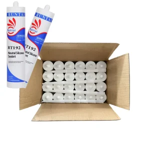Industrial Bonding Neutral Silicone Sealant Glue 300ml OEM/ODM Private Label Water Resistant Construction