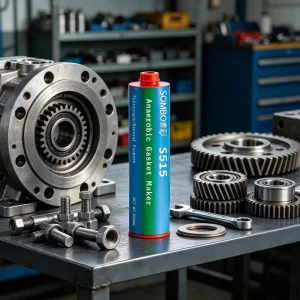 Industrial Grade Single-Component Reactive Anaerobic Resin Flange Sealant for 0.25mm Sealing of Industrial Gearboxes