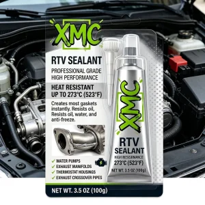 Industrial GrayHigh Temp Resistant Silicone Sealant for Oven Furnace and Engine Exhaust System