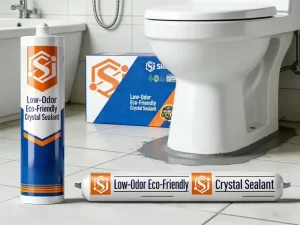 Installation Fast Curing Weatherproof Construction Use Crystal Clear Silicone Sealant for Bathroom Kitchen Glass