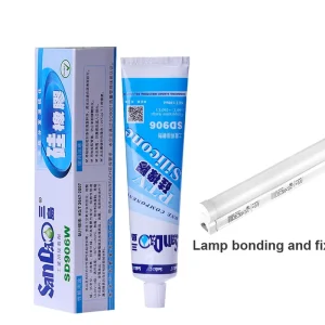 Insulating Silicone Rubber Sealant for LED Electronics and Metal