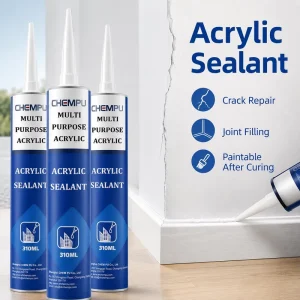 Interior Acrylic Caulk for Wood Trim, Low-VOC Anti-Crack Sealant