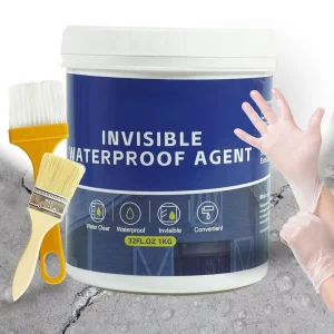 Invisible Waterproof Sealant Liquid Rubber Waterproof Agent Transparent Leak Repair Adhesive For Roof Walls