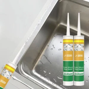 JOOBOND OEM White Acetic Glue Silicone Sealant for Construction Kitchen and Bathroom Sanitary Weatherproof