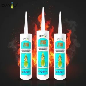JY968 Flame Retardant Silicone Caulking Sealant with FH-1 Fire Rating for Architectural Decoration