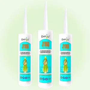 JY968 High-Temperature-Resistant Fireproof Silicone Sealant for Building Materials
