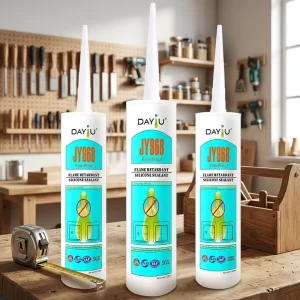 JY968 Reaches FH 1 Fire Resistance Grade Flame Retardant Caulking for Curtain Walls Silicone Caulking Sealant