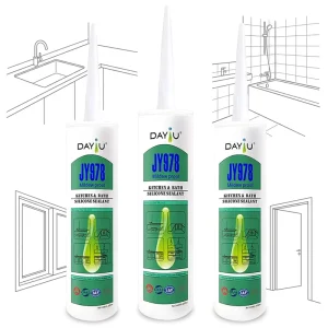 JY978 Silicone Sealant for Kitchen and Bathroom Decoration and Sealing Neutral
