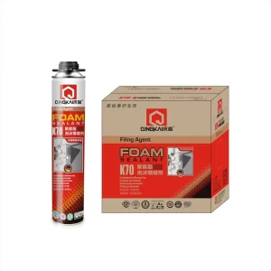 K70 Door and Window Silicone Sealant, Polyurethane Foam, Expanding