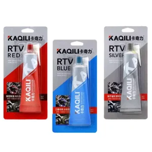 KAQILI RTV Silicone Motorcycle Engine Sealant High Temp Oil Resistance Eco friendly Adhesive Gasket Repair Flange Woodworking