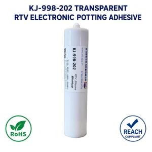 KJ-998-202 Neutral Semi-Transparent RTV Silicone Electronic Potting Adhesive Non-Corrosive Sealant Fiber Garment 180C