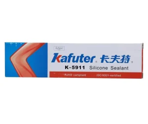 Kafuter K 5911 High Temperature Resistance ( 60C~260C) Silicone Sealant Special Adhesive 100g piece ISO9001 Certified for