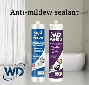 Kitchen Bathroom Mildew Proof Neutral Silicone Sealant Mold Resistant Tiles Sinks Bathtubs Construction Packing Use Woodworking