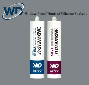 Kitchen Bathroom Mildew Proof Neutral Silicone Sealant Mold Resistant for Tiles Sinks & Bathtubs Construction & Packing Use
