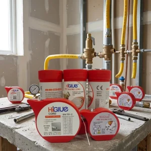 L55 Immediately Pipe Thread Sealing Cord 160m 80m Plumbing Thread Seal Rope Replace PTFE Tape for Natural Gas Potable Water