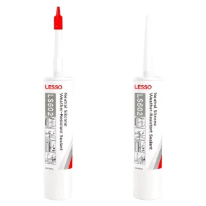 LESSO Manufacturers Direct Selling Transparent Weather Pesistant Waterproof Neutral Silicone Sealant High Performance