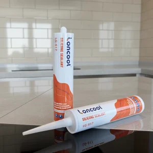 LONCOOL LG 615 7 Silicone Sealant for Waterproof & Mildew Resistant Construction Sealing Kitchens Bathrooms High Humidity Areas