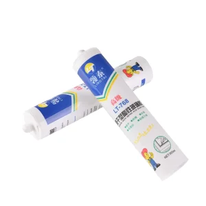 LT-768 300ml Eco-friendly Fast Drying Acid Glass Sealant Mildew-Proof Weather Resistant Silicone Glue for Construction