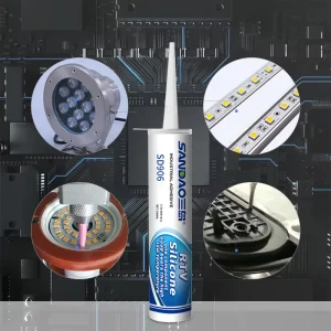 Lamps Home Appliances Metals Glass Engineering Bonding Sealing Glue Fireproof Silicone Glue Liquid Silicone Rubber Sealant Glue