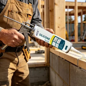 Large Stock Silicone Sealant Fast Curing Non sag Waterproof for Concrete Stone Metal Surface Bonding Sealant