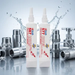 Leak-Proof Anaerobic Adhesive with Good Chemical Resistance High Viscosity Thread Sealant 577 567 for Coarse Threads