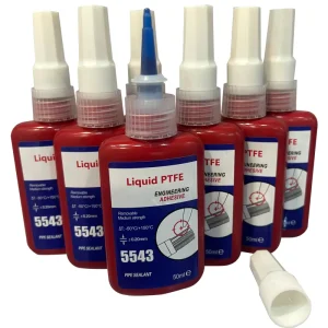Liquid PTFE 5543 Paste Lquido Pipe Jointing Compound Water Sealer Paste Removable Medium Strength Gap Filling for Metal Pipes
