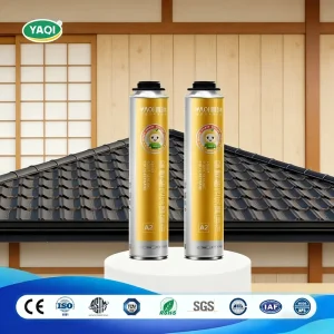 Liquid Polyurethane Foam One-Component Glue and Waterproof Sealant for Walls and Roofs