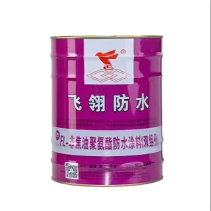 Liquid Rubber Waterproof Sealant Roof Floor Coating Epoxy Polyurethane for Brush or Spray Application for flat or slope roof