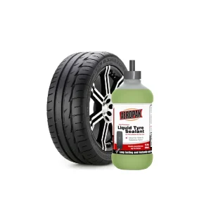 Liquid Sealant for Tires to Repair Punctures of Cars and Trucks
