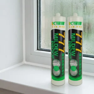 Long Lasting Mildew Resistance One Component Silicone Mildew Proof Sealant Adhesive for Kitchen Bath Edge Sealing