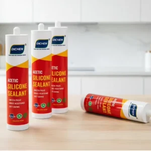 Long-Lasting Weather-Resistant Silicone Sealant for Red Brick Outdoor Construction Sealing French Certified
