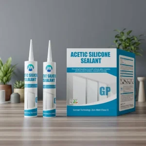 Low Cost GP Adhesive Globally Popular High Quality Silicone Sealant Environment Protection Weather Resistance Flame Retardant