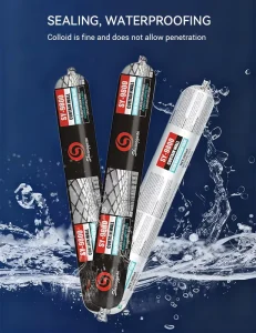 Low-Modulus Neutral Silicone Weather Sealant, Ozone-Resistant, Waterproof, for Construction Joints