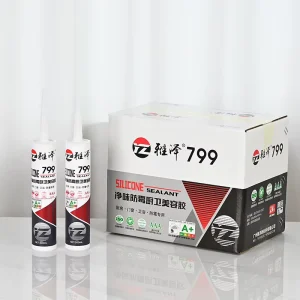 Low Odor Mildew Resistant MS Polymer Sealant Kitchen Bathroom Window Door Weatherproof Silicone Free Sealant