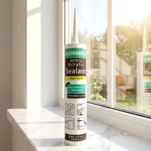 Low Odor Water Based Acrylic Silicone Sealant for Wall Door Window Gap Filling
