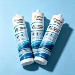 Low-VOC Acrylic Painter’s Caulk for Interior Window Sealing