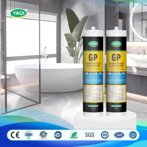 Low-VOC Fast-Curing Weather-Resistant Acetoxy Silicone Sealant for Windows, Doors, Bathrooms and Tile Grouting
