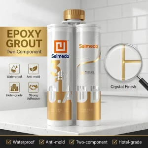 Low VOC Odorless Epoxy Tile Grout High Bonding Strength Crack-Resistant Floor Gap Sealant for Home Use