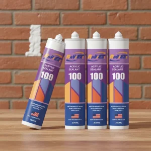 Low VOC White Painter Caulking Compound Latex Caulk Acrylic Sealant for Woodworking Stone Filling and Window Sealing