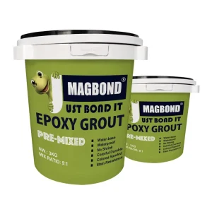MG-10 Pre-Mixed Water-Based Epoxy Tile Adhesive and Grout for Swimming Pools
