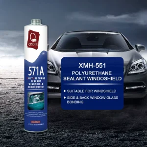MH571A Customized Black Auto Glass Automotive Car Bus Truck Pu Polyurethane Adhesive Windshield Windscreen Window Sealant