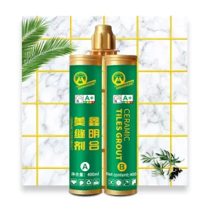 MH850 Caulk Sealant Glossy Two-Component Elastic Cement Grout for Floor and Decorative Tile