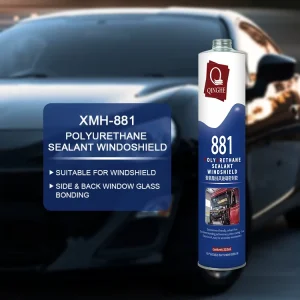 MH881 Minghe Polyurethane Sealant Black Automotive Car Door Window Excellent Sealing Vehicle Front Windshield Glass
