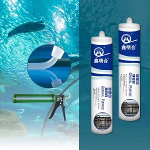 MH988 Acid Acetic Silicone Sealant for Large Plate Glass Aquariums