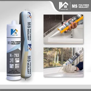 MS Hybrid MS Polymer Construction Sealant Weatherproof Waterproof Adhesive Sealant for Building Joints
