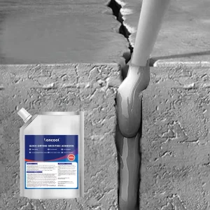 MS Polymer Quick-Dry Caulking Adhesive and Crack Sealant for Concrete, Walls, Floors, and Gaps