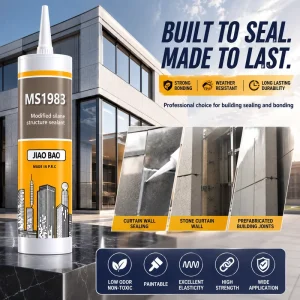 MS Sealant for Carbon Crystal Board Fixing High Quality Bonding Sealant Adhesive for Sealing Bonding Sealant
