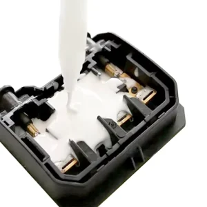 Manufacturer Low Viscosity Thermally Conductive Two Component Self-Leveling Silicone Potting Compound for Electronic Components